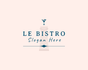 Pillar Cocktail Bistro logo design