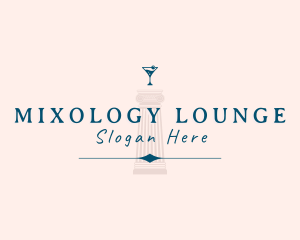 Pillar Cocktail Bistro logo design