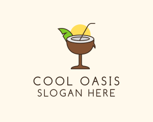 Tropical Coconut Drink logo
