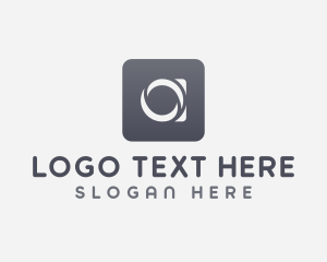 Social Media - Creative Media Photography Letter A logo design
