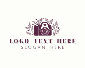 Camera - Camera Floral Photography logo design