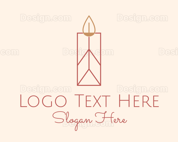 Scented Candle Decor Logo