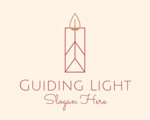 Scented Candle Decor logo design