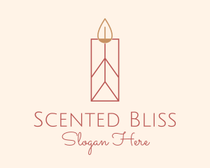 Scented Candle Decor logo design