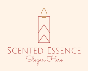 Scented Candle Decor logo design