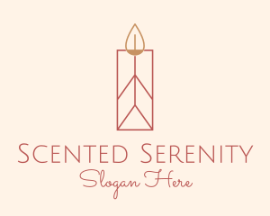 Scented Candle Decor logo design