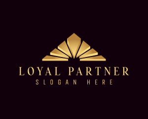 Gold Pyramid Agency logo design