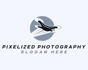 Flying Drone Technology logo design