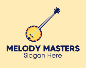 Sunny Banjo Player Music logo