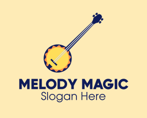 Sunny Banjo Player Music logo