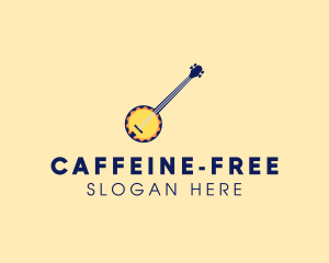 Sunny Banjo Player Music logo design