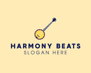 Sunny Banjo Player Music logo