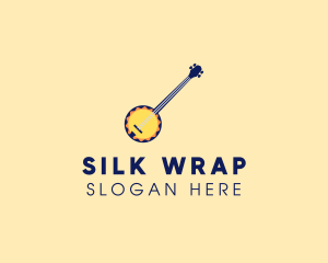 Sunny Banjo Player Music logo design