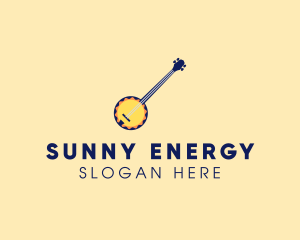 Sunny Banjo Player Music logo