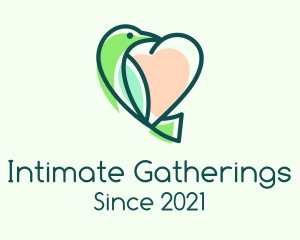 Love Bird Heart logo