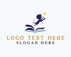Child Kindergarten Book  logo