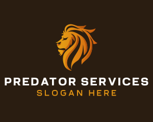 Lion Predator Minimalist logo
