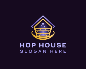 House Tile Renovation logo design