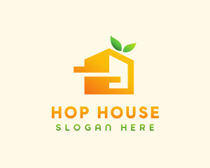 Modern Fruity House logo design