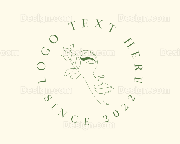 Woman Beauty Salon Logo