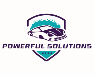 Car Vehicle Washing logo design