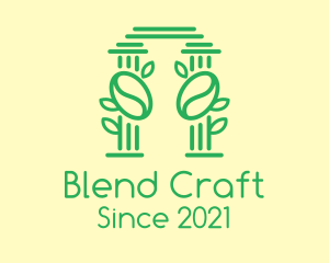 Natural Coffee Pillar logo