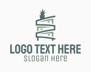 Minimalist Side Table Plant logo