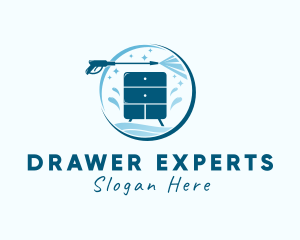 Furniture Drawer Presssure Washer logo design