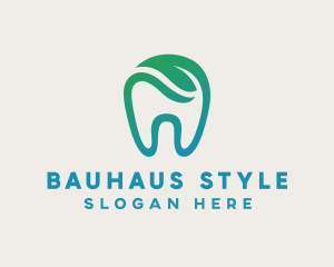 Dental Green Tooth Dentist logo design