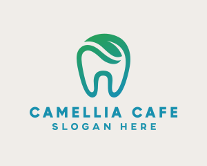 Dental Green Tooth Dentist logo design