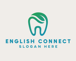 Dental Green Tooth Dentist logo design