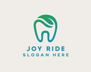 Dental Green Tooth Dentist logo design