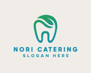 Dental Green Tooth Dentist logo design