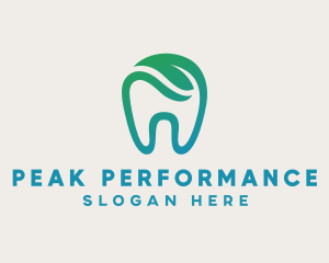 Dental Green Tooth Dentist logo design