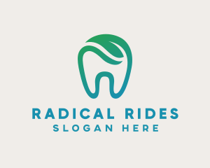 Dental Green Tooth Dentist logo design