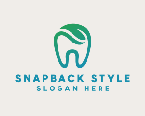 Dental Green Tooth Dentist logo design