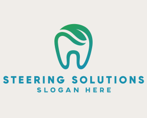 Dental Green Tooth Dentist logo design