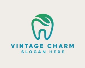 Dental Green Tooth Dentist logo design