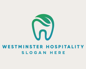 Dental Green Tooth Dentist logo design