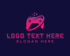 Gaming Controller Player logo design