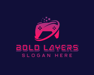 Gaming Controller Player logo design