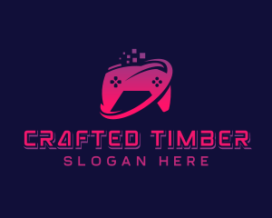 Gaming Controller Player logo design