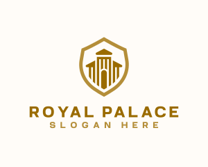 Castle Palace Gate Shield logo