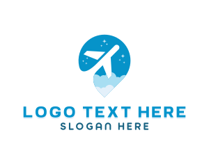 Plane Travel Flight logo