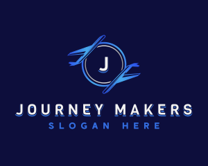 Airplane Tourism Getaway logo