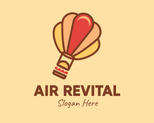 Hot Air Balloon Burger logo design