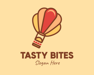 Hot Air Balloon Burger logo design