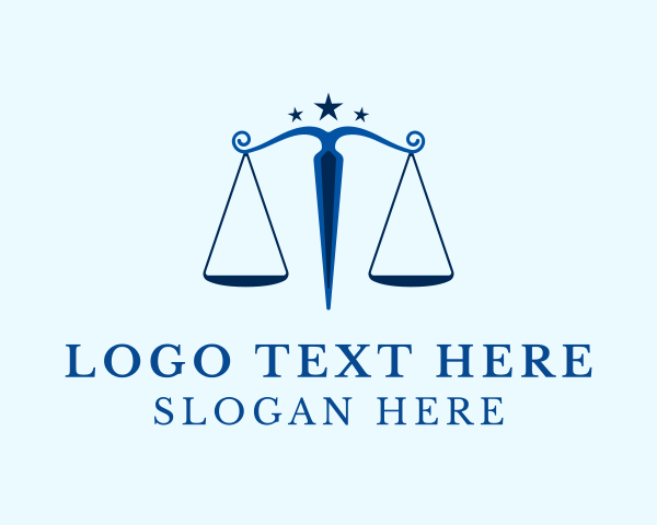 Blue Legal Law Firm logo