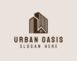 High Rise Housing Property logo design