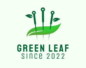 Green Leaf Acupuncture  logo design